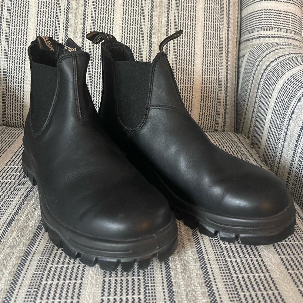 Blundstone Black Men's Leather Boots